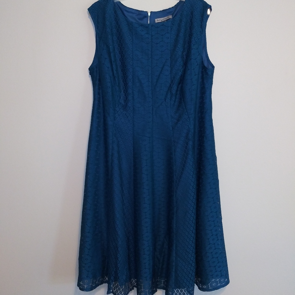 Teal Sleeveless Dress